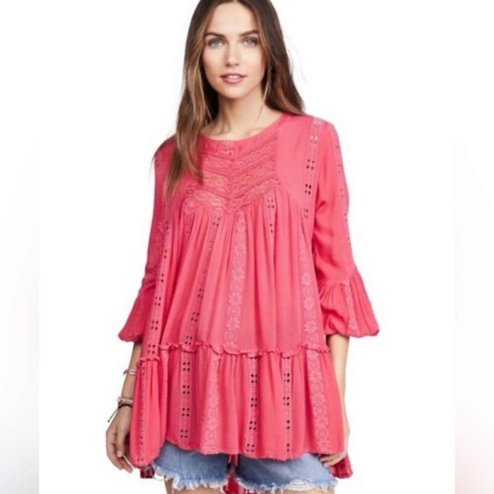 Free People Sweetest Dream Tunic- Size Medium